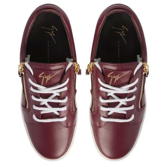 Giuseppe Zanotti Leather Sneakers size 8,5 - Picture 2 of 4